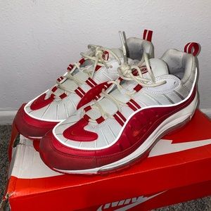 Nike air max 98 red Sz 10